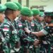 Asops Panglima TNI Periksa Kesiapan Satgas Pamtas Yon Zipur 5/ABW