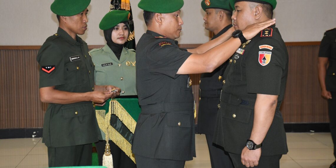 Lulusan Akmil 2003 Pimpin Kodim 0821/Lumajang