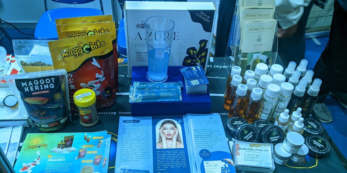 Mahasiswa UB Pamerkan Minuman Kolagen dari Bunga Telang