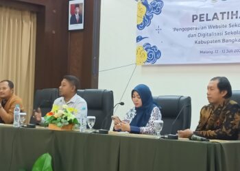35 SD Bangkalan Ikuti Pelatihan Digitalisasi dan Website Sekolah