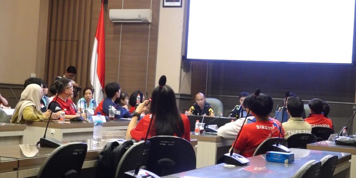 Technical Meeting Taekwondo Bahas Detail Akhir Menuju Pertandingan AUG 2024