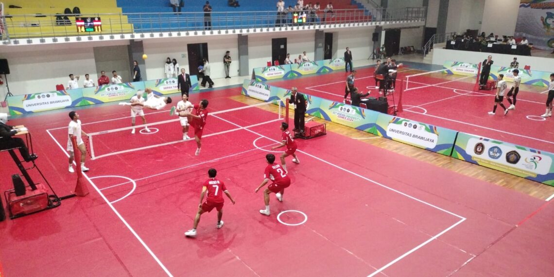Tim Indonesia Melaju ke Final Sepak Takraw AUG 2024