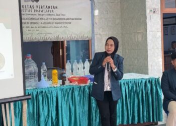 KKN FP UB Transformasi Limbah Organik Menjadi Sumber Nutrisi bagi Tanah Pertanian Berkelanjutan