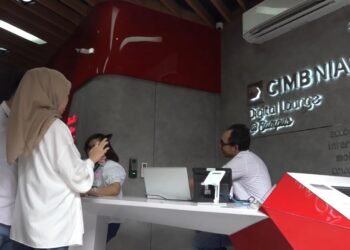 Digital Lounge CIMB Niaga Hadirkan Konsep Futuristik dan Elektronik