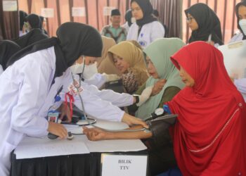 Warga Kademangan Antusias Ikuti Pengabdian Masyarakat FIKES UB 2024