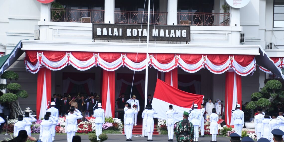 Danrem 083/Bdj Hadiri Upacara HUT  Kemerdekaan RI ke-79 