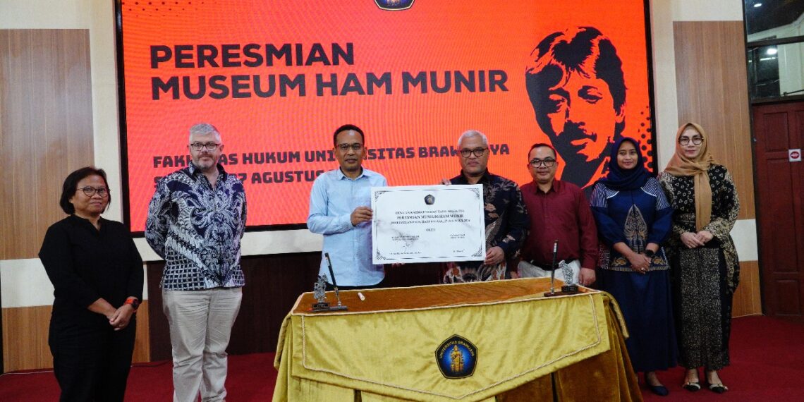 Museum HAM Munir Diresmikan, Penghormatan UB untuk Pejuang Keadilan