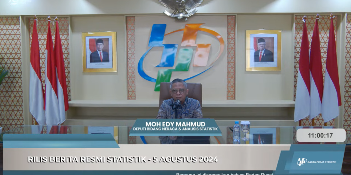 BPS : Ekonomi Indonesia Tumbuh Pesat pada Triwulan II-2024