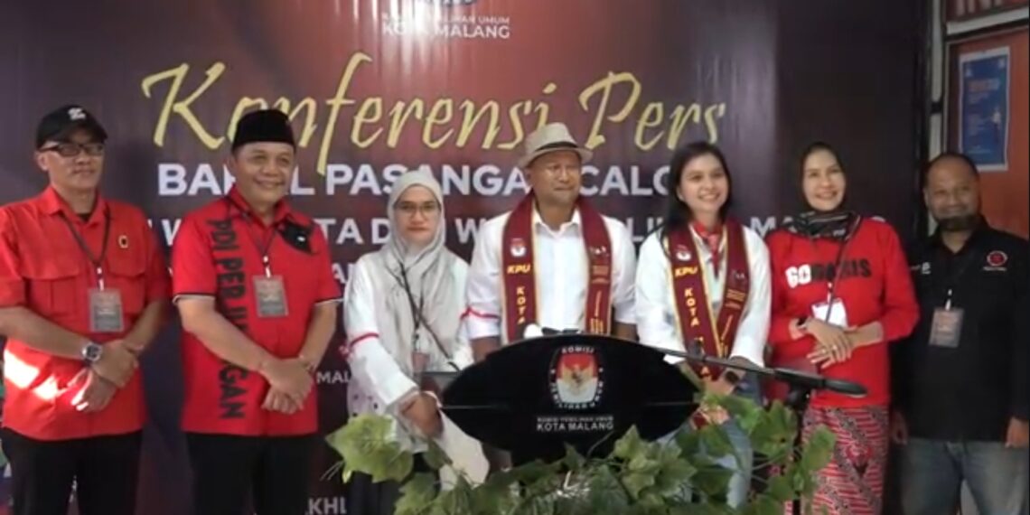 Bersama PDIP, Sam HC-Ganis Rumpoko Siap Bertarung di Pilkada Malang 2024