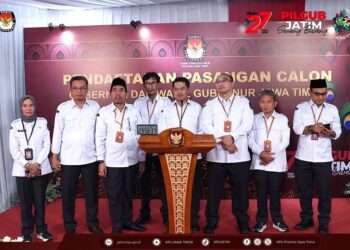 Pilkada Jatim 2024: 84 Pasangan Calon Resmi Mendaftar, 5 Daerah Perpanjang Pendaftaran