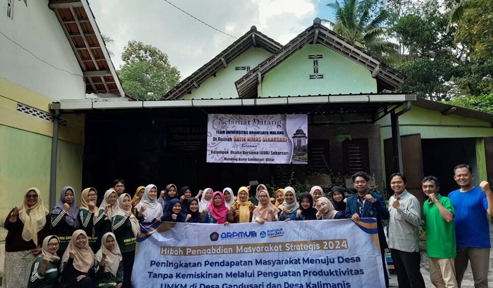 Pengabdian UB Berdayakan Masyarakat Melalui Produktivitas UMKM
