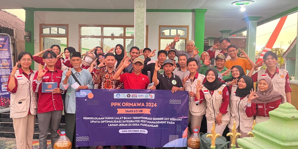 Tim PPK Ormawa UB Perkenalkan Pupuk Organik dari Limbah Jeruk