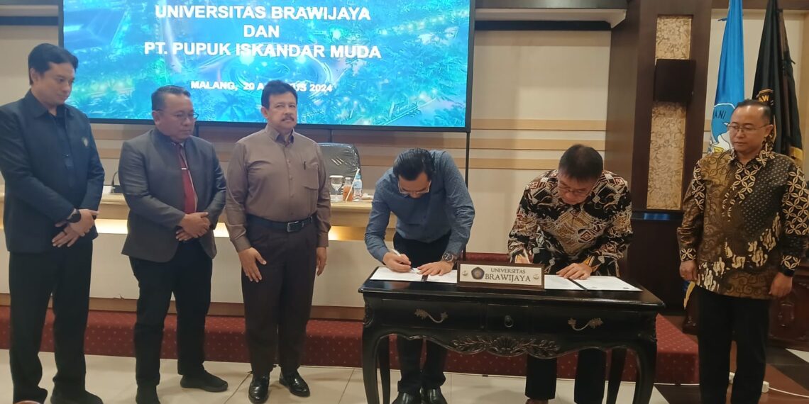UB dan PT Pupuk Iskandar Muda Sinergi Kembangkan Penelitian