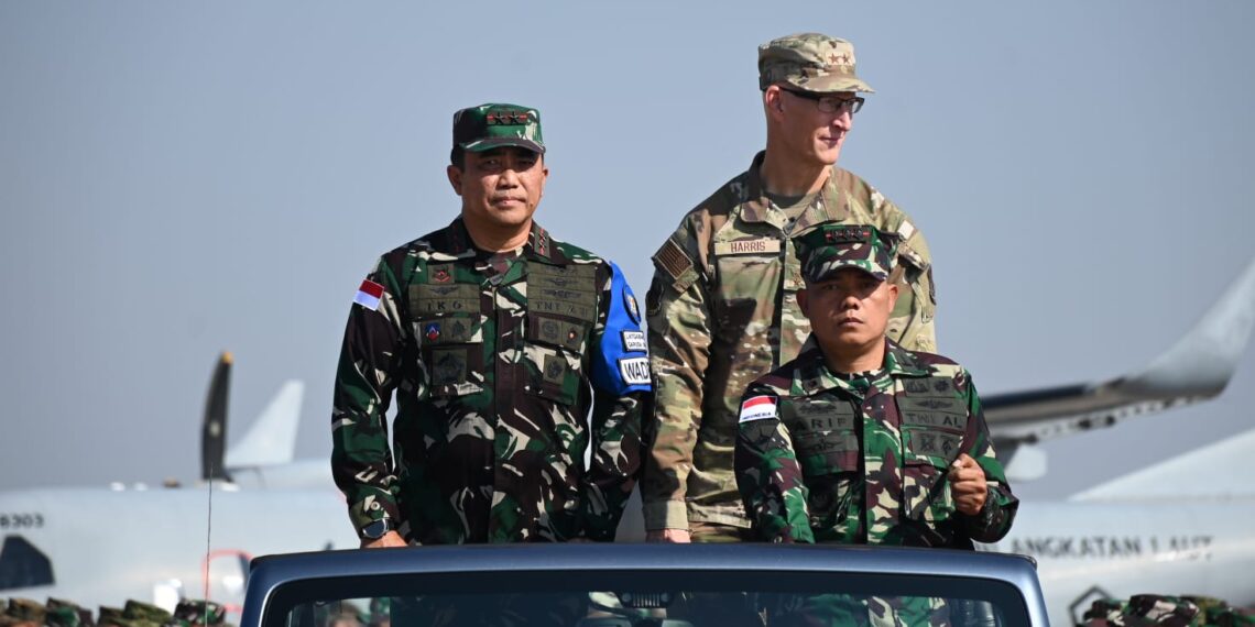 Danrem 083/Bdj Hadiri Pembukaan Latgabma Super Garuda Shield 2024