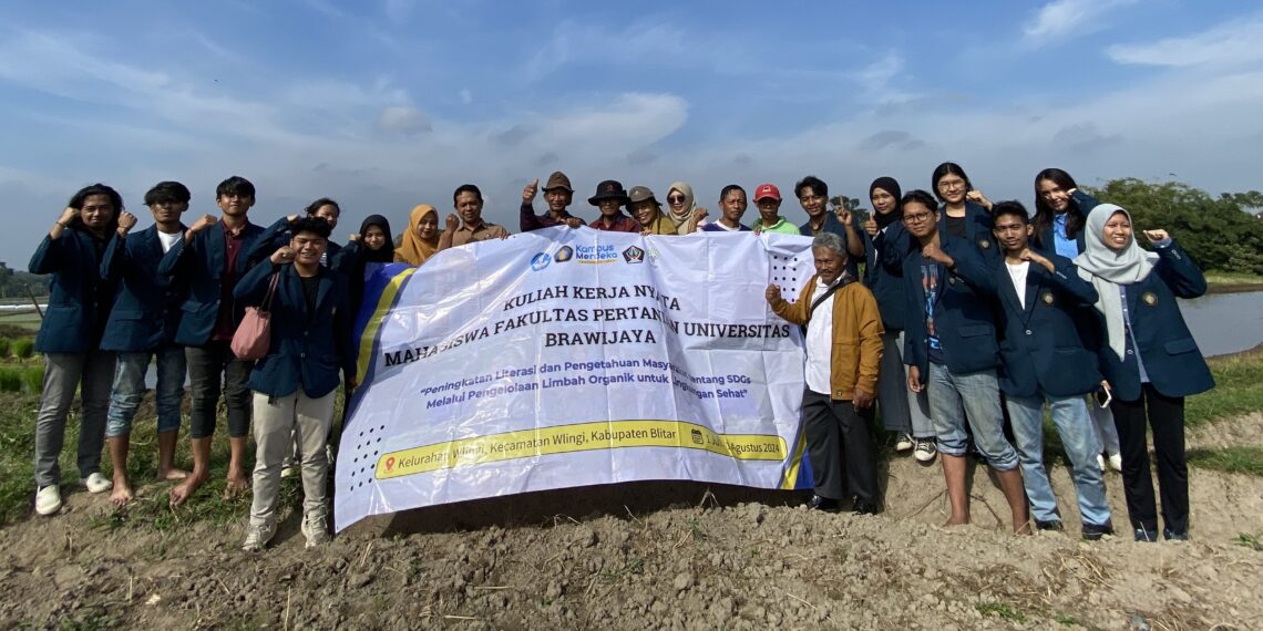 Mahasiswa FP UB Masifkan Vermikompos Sebagai Solusi Pengolahan Limbah Organik Rumah Tangga
