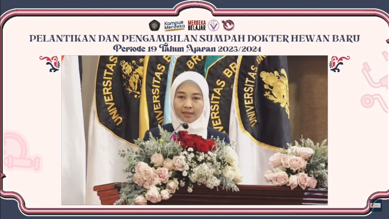 Hari Ini FKH UB Lantik 80 Dokter Hewan Baru - Kanal24