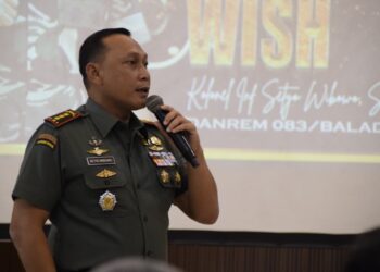 Danrem 083/ Bdj : TNI Netral dalam Pilkada 2024