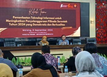 Kuliah Tamu FH UB Bahas Pemanfaatan TI dalam Pilkada Serentak 2024