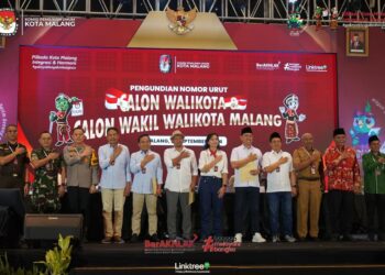 Suhu Politik Meningkat, Nomor Urut Pilkada Kota Malang Ditetapkan
