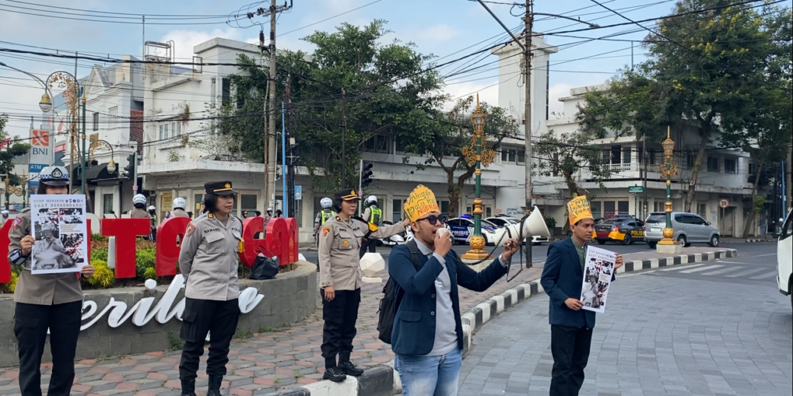 Aksi Bersama Mahasiswa UB dan Polresta Malang: ‘Stop Merokok Saat Berkendara’