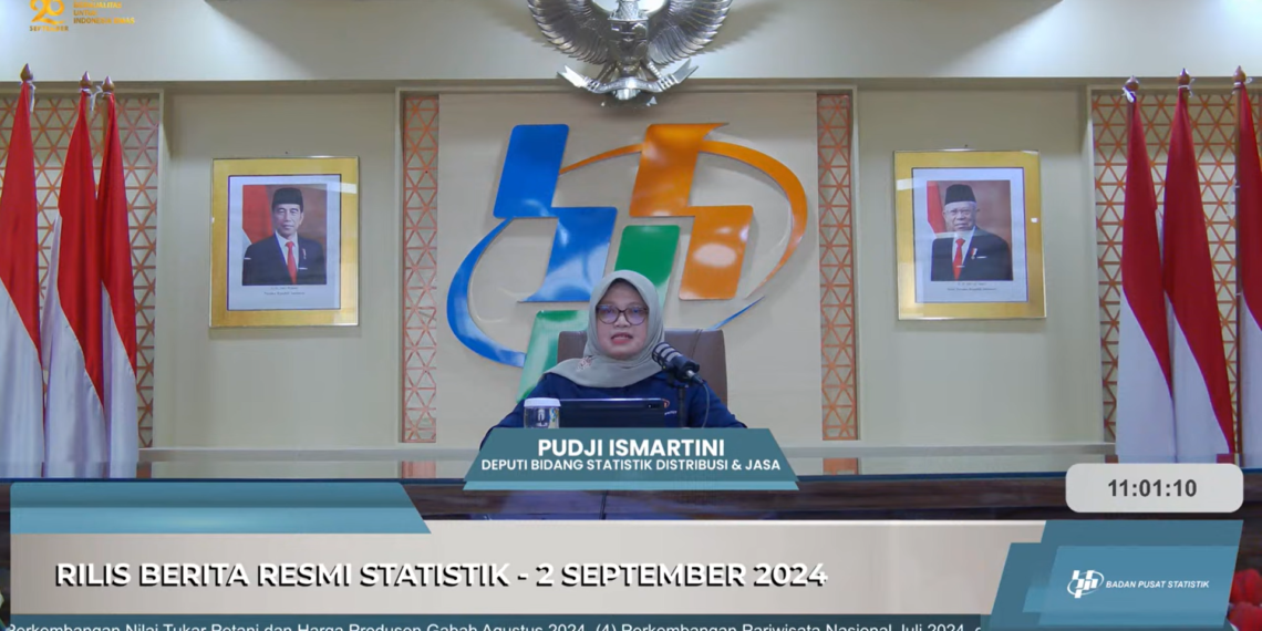 BPS: Inflasi Year-on-Year Agustus 2024 Mencapai 2,12 Persen