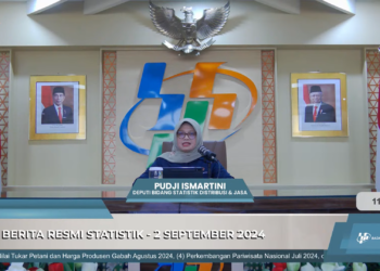 BPS: Inflasi Year-on-Year Agustus 2024 Mencapai 2,12 Persen