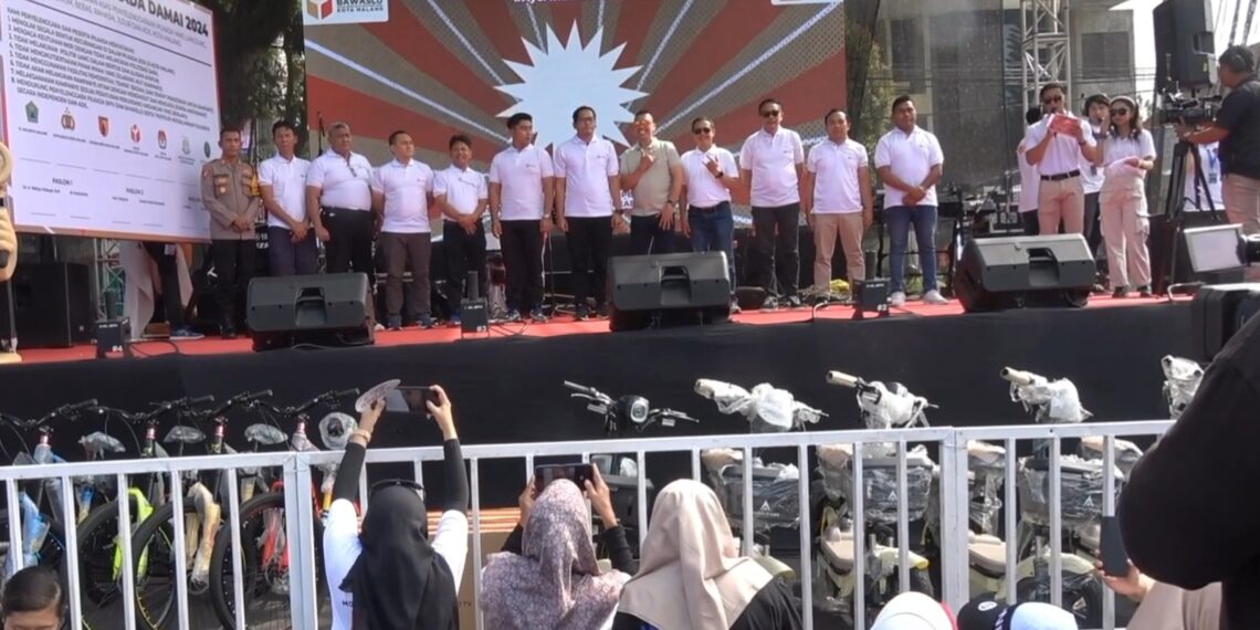 Bawaslu Kota Malang Deklarasi Damai untuk Pilkada 2024