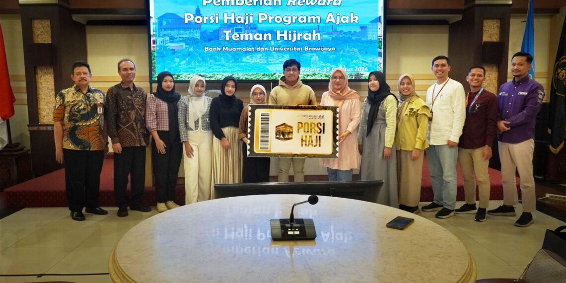 Bank Muamalat dan UB Berikan 6 Mahasiswa Kesempatan Berhaji