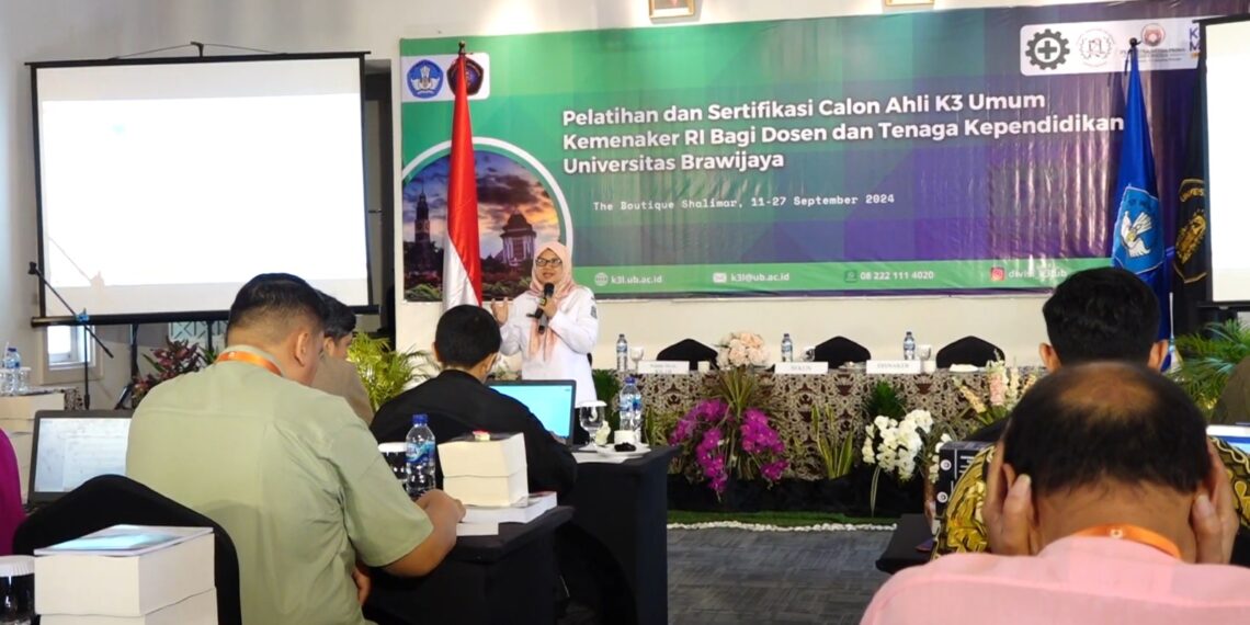 Menuju Zero Accident, UB Sertifikasi Calon Ahli K3 Umum