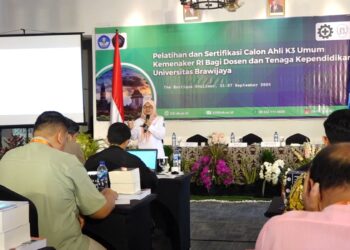 Menuju Zero Accident, UB Sertifikasi Calon Ahli K3 Umum