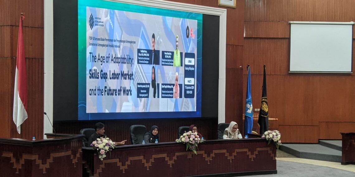 Diskusi Masa Depan Tenaga Kerja di FISIP UB