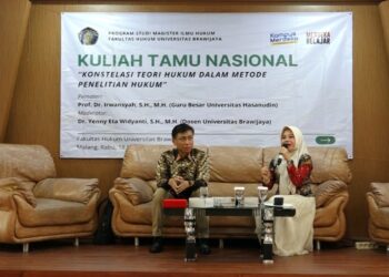 FH UB Gelar Kuliah Tamu Tentang Konstelasi Teori Hukum