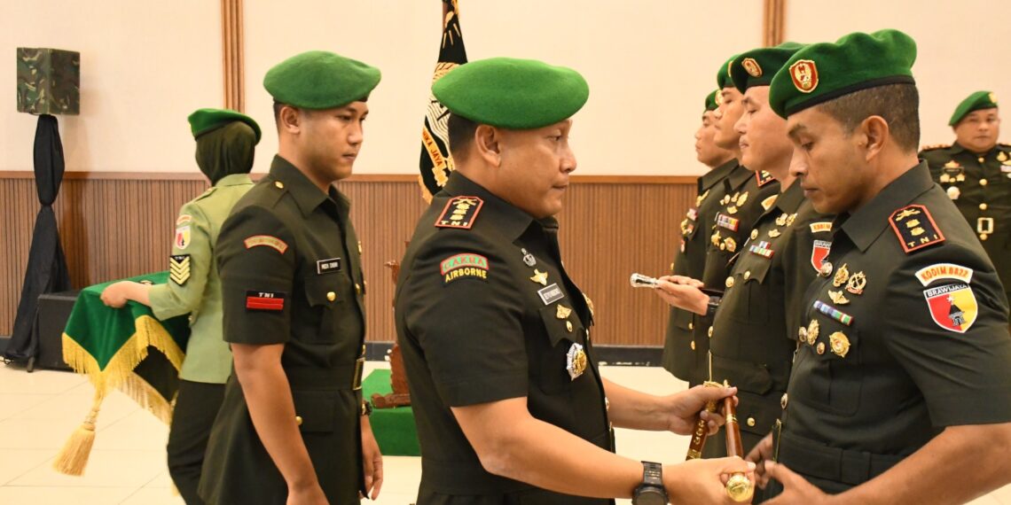 Danrem Pimpin Sertijab dan Tradisi Warga Korem Baladhika Jaya