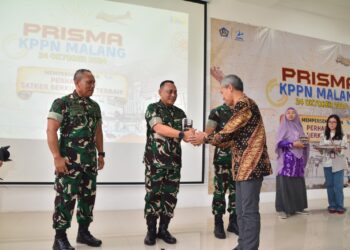 Korem 083/Bdj Raih Penghargaan Satker Terbaik II  KPPN Malang 2024