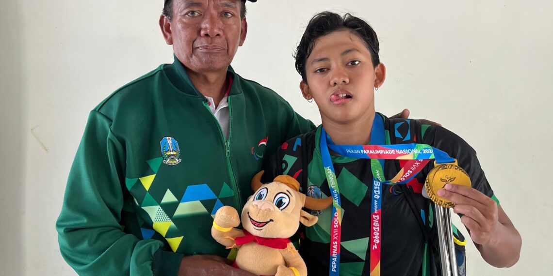 Atlet Kabupaten Malang Sabet Emas dan Perak pada Peparnas 2024