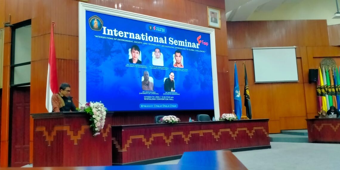 Seminar Internasional FISIP UB Bahas Isu Lingkungan, Masyarakat dan Teknologi
