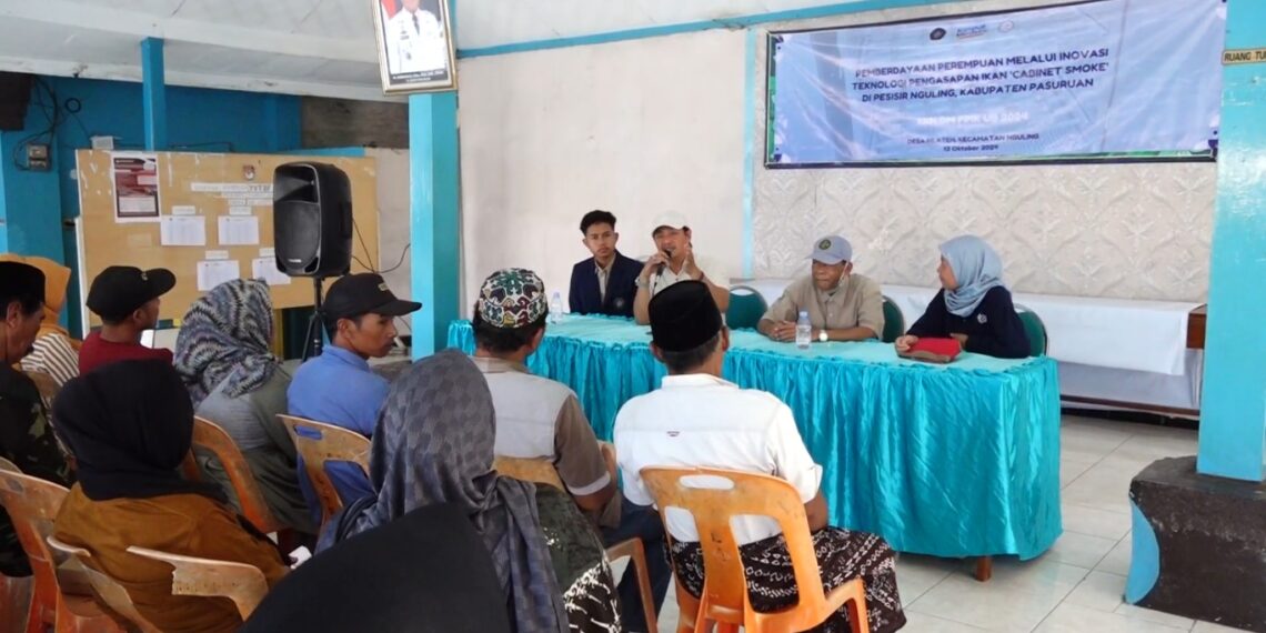 Cabinet Smoker Bantu Tingkatkan Produktivitas Warga Pesisir