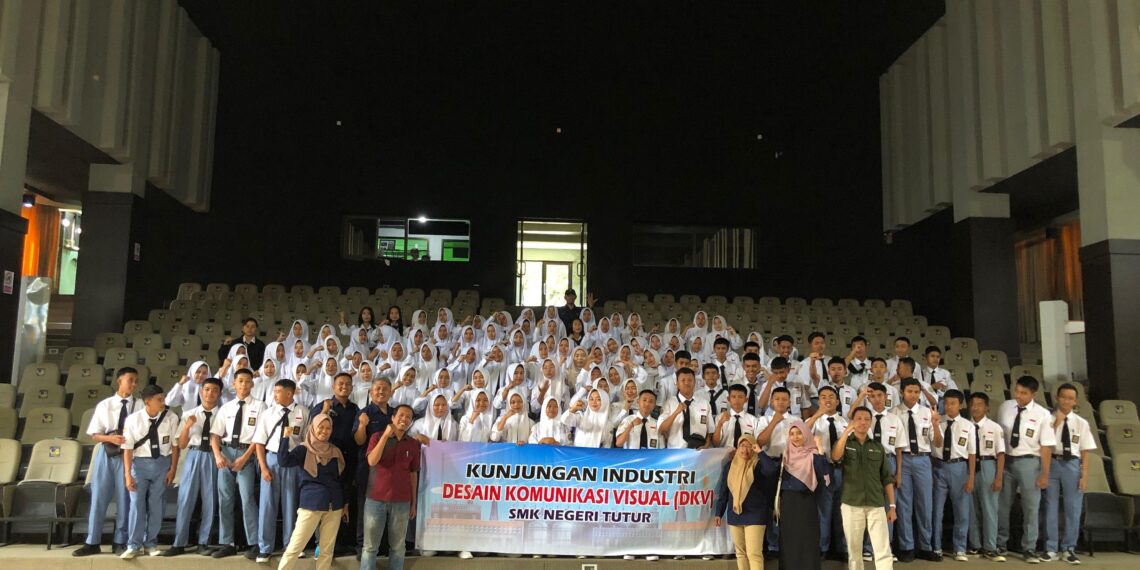 Kunjungan Siswa Kelas X DKV SMKN Turen (Luna/Kanal24)
