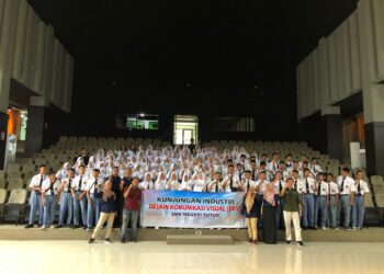Kunjungan Siswa Kelas X DKV SMKN Turen (Luna/Kanal24)
