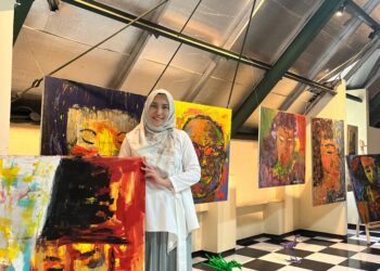 Dosen FKUB, Sulap Gudang Jadi Galeri Lukisan Estetik