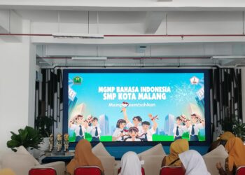 MGMP SMP Kota Malang Dorong Eksistensi Bahasa Indonesia