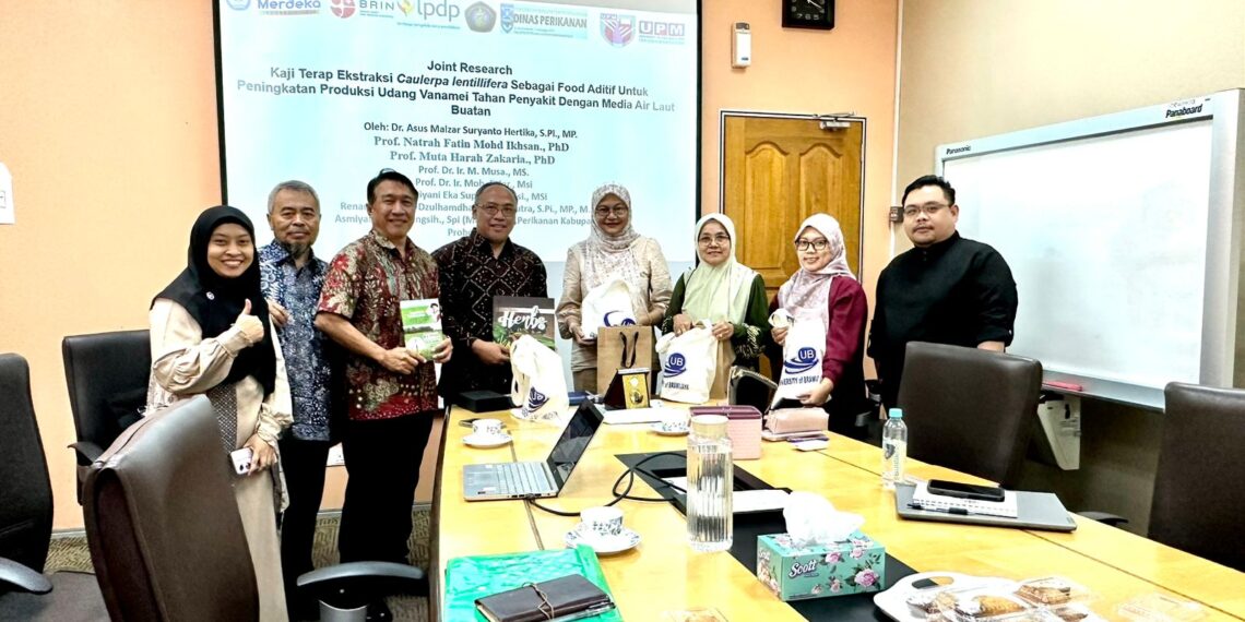 UB dan UPM Perkuat Kerjasama Riset dan Publikasi Akuakultur