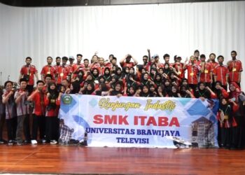 Siswa SMK Itaba Sidoarjo Belajar Konten Kreatif di UB Medcom