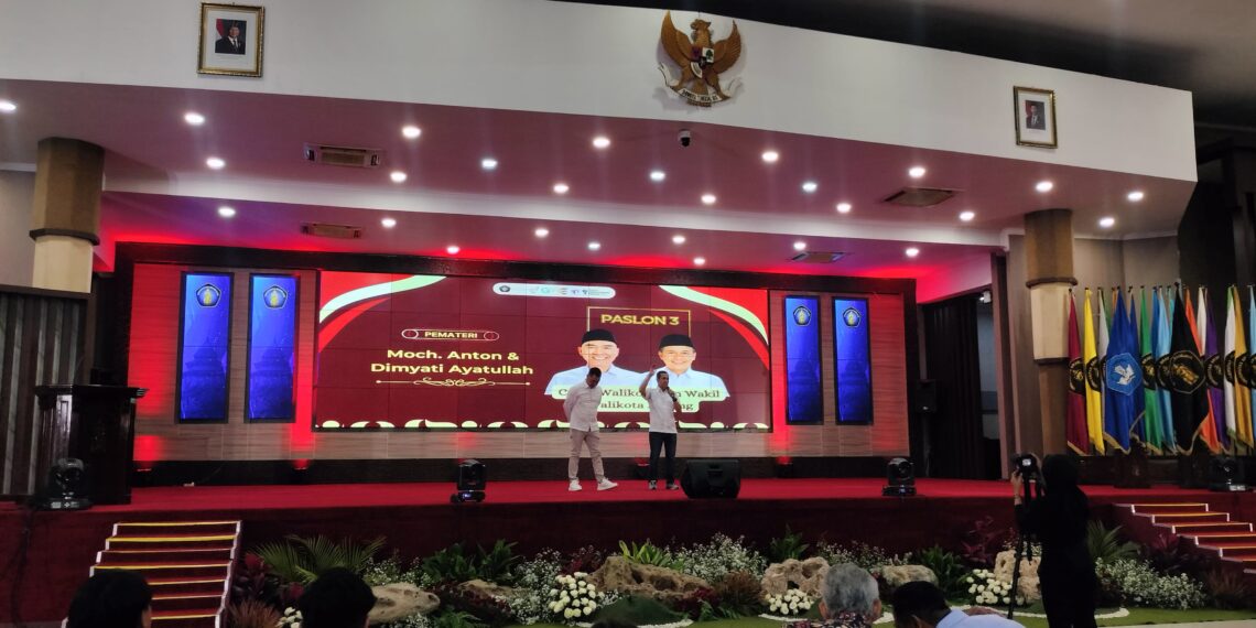 Adu Gagasan Tiga Paslon Walikota Malang di Economic Policy Forum