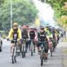 Jalin Kebersamaan, Danrem 083/Bdj Gowes Bareng Satuan Jajaran di Kota Malang