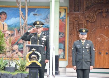 Korem 083/Bdj Gelar Upacara Peringatan Hari Kesaktian Pancasila