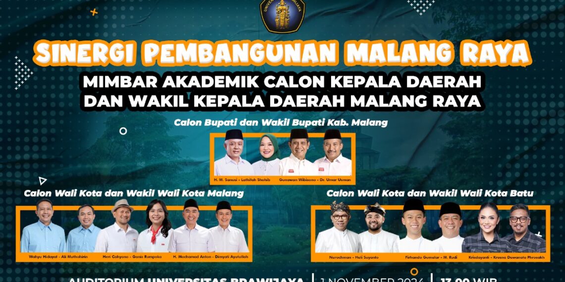 Sinergi Malang Raya UB Hadirkan Calon Kepala Daerah Tiga Wilayah