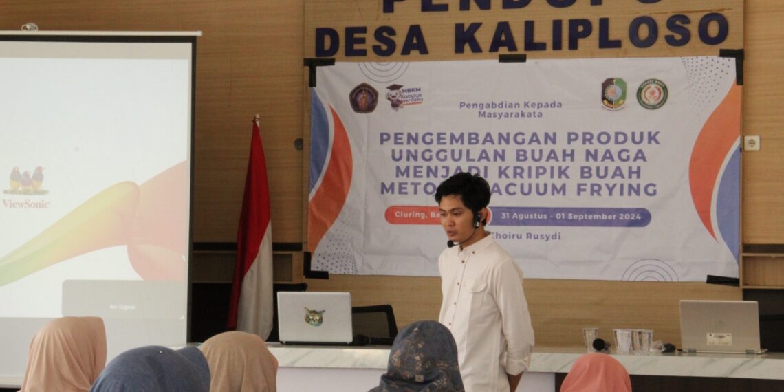 Inovasi Produk Unggulan Keripik Buah Naga Desa Kaliploso Tingkatkan Kesejahteraan Ekonomi