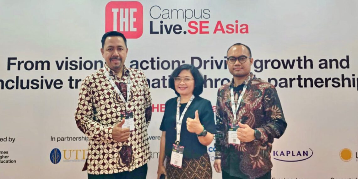 Perkuat Jejaring Internasional, Delegasi USM Hadiri  THE Campuss Live.SE Asia