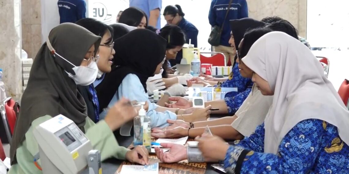 Skrining Kesehatan Gratis HUT Ke-53 Korpri di UB